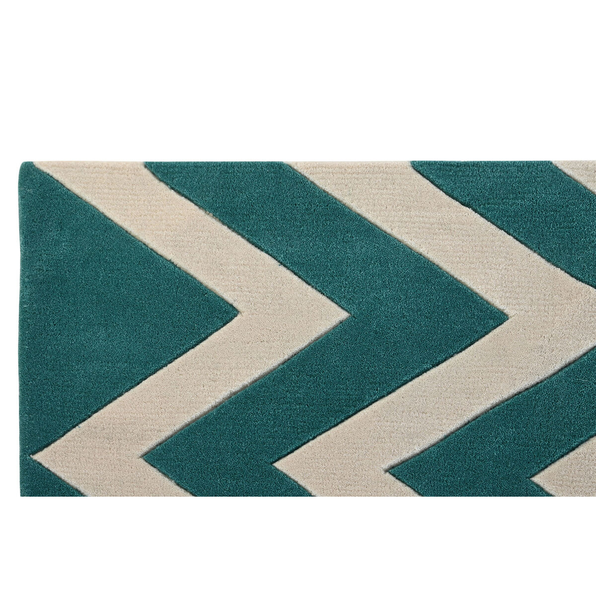 Covor DKD Home Decor Poliester Zig-Zag Bicolor 120 x 180 x 2 cm