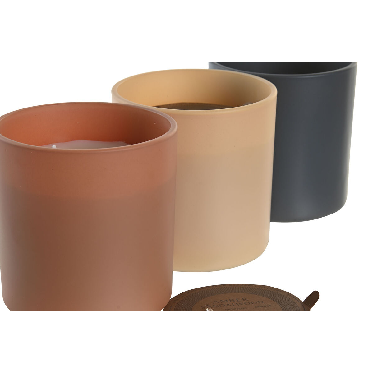 Lumânare Parfumată DKD Home Decor Tropical 270 g (3 Unități)