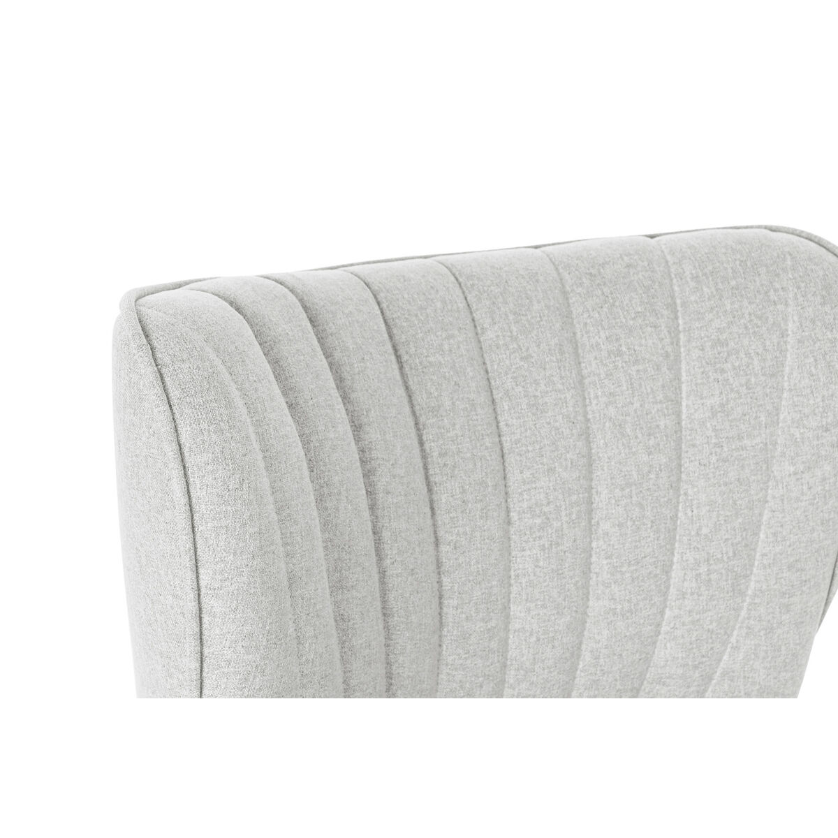 Fotoliu DKD Home Decor Negru Bej Greige Metal 55 x 64 x 72,5 cm