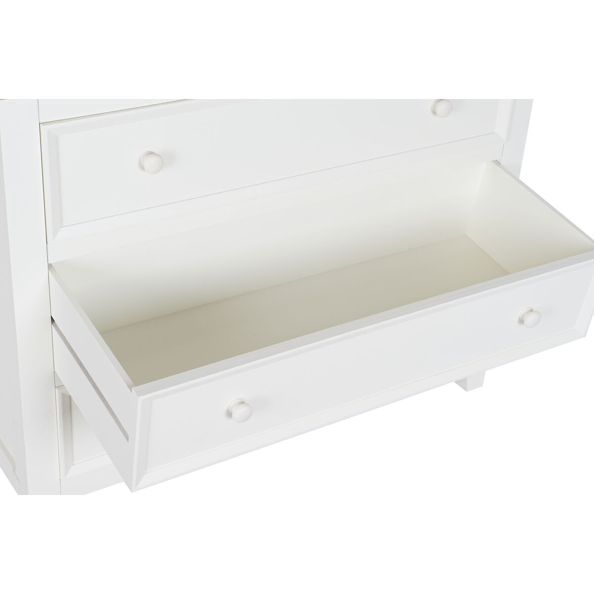 Dulap cu Sertare DKD Home Decor Bej Natural 93,6 x 38 x 76 cm