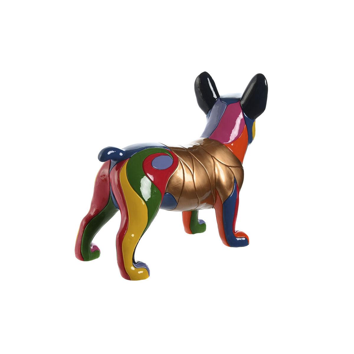 Figură Decorativă Home ESPRIT Multicolor Câine 44 x 19 x 35,5 cm