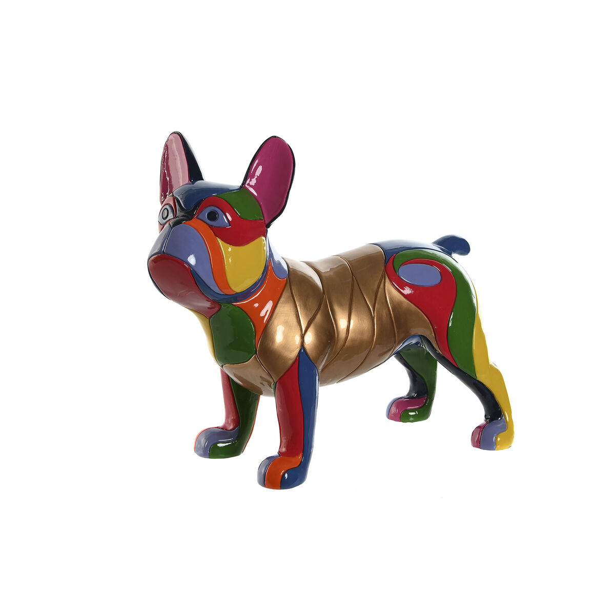Figură Decorativă Home ESPRIT Multicolor Câine 44 x 19 x 35,5 cm