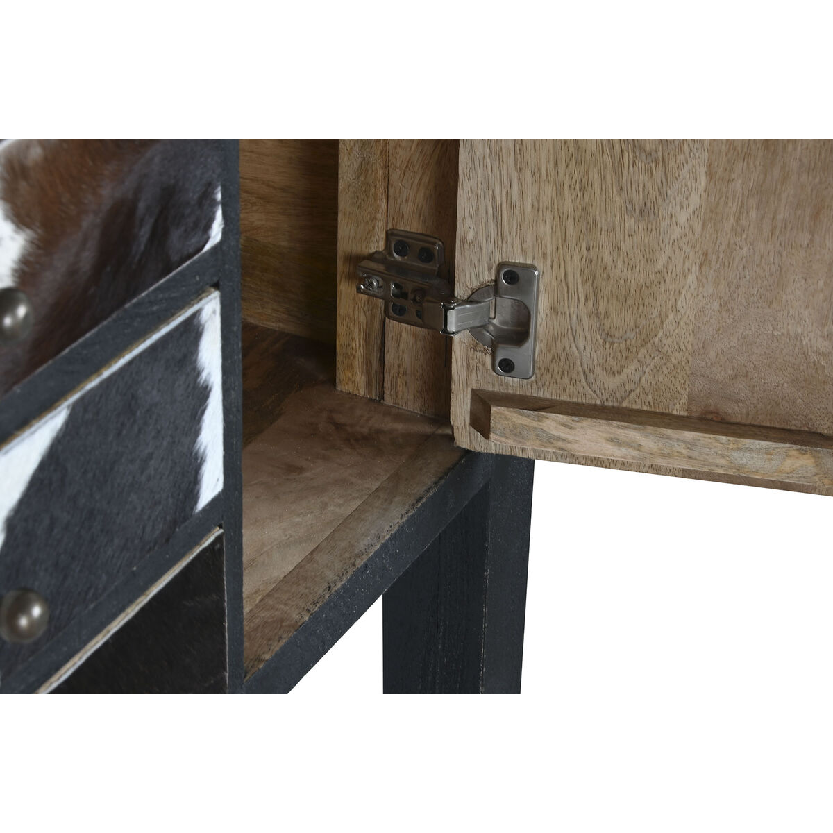 Console Home ESPRIT Piele Lemn de mango 135 x 40 x 94 cm