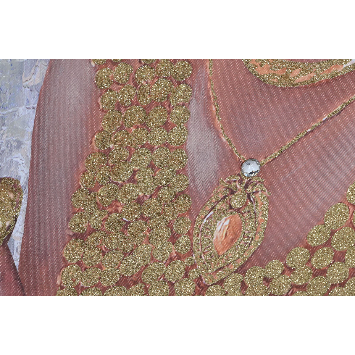 Pânză Home ESPRIT Pânză Lemn MDF 70 x 3 x 100 cm