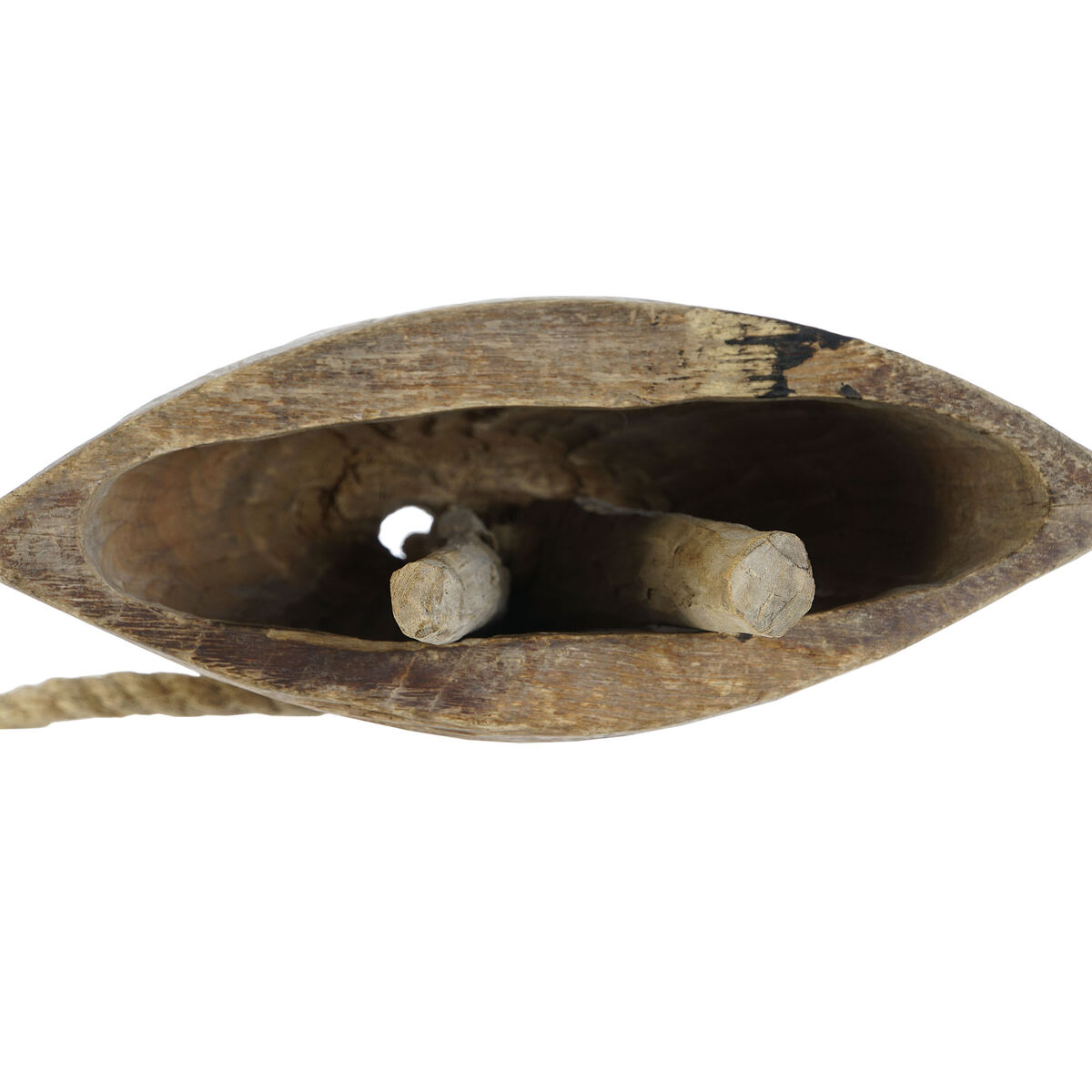 Figură Decorativă Home ESPRIT Natural 20 x 7 x 13 cm (4 Unități)