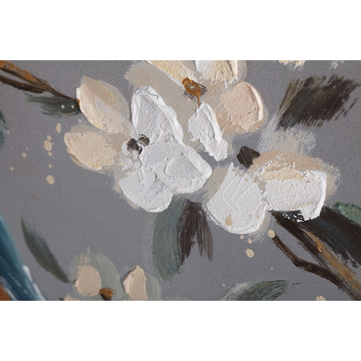 Pânză Home ESPRIT Pasăre Oriental 120 x 3,7 x 60 cm (2 Unități)