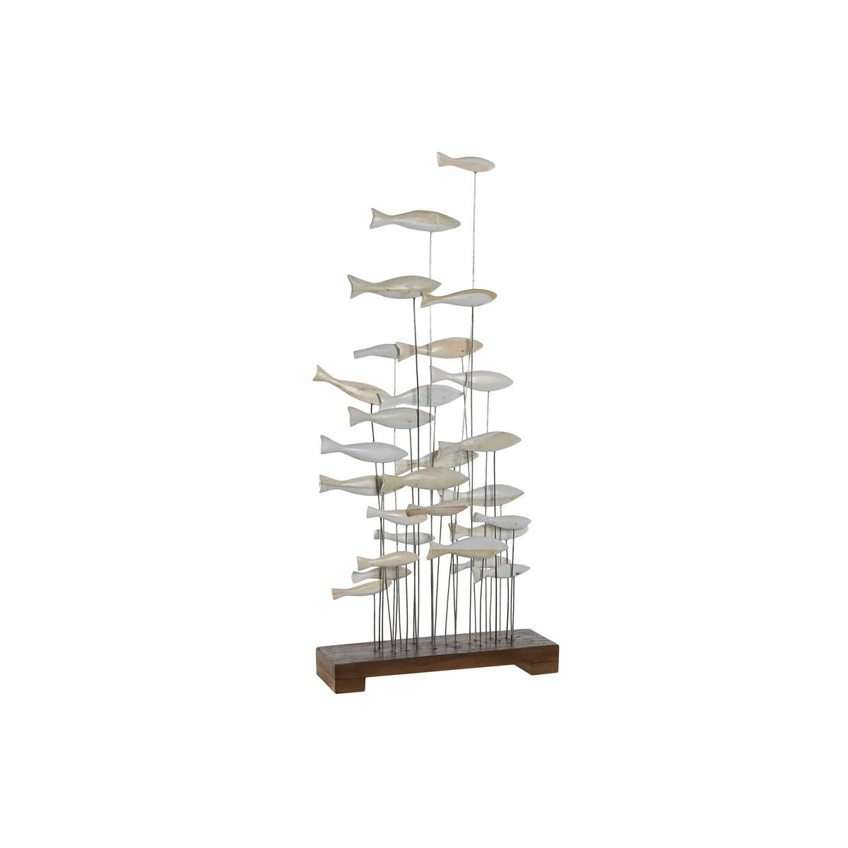 Figură Decorativă Home ESPRIT Alb Maro Spirale 45 x 15 x 100 cm