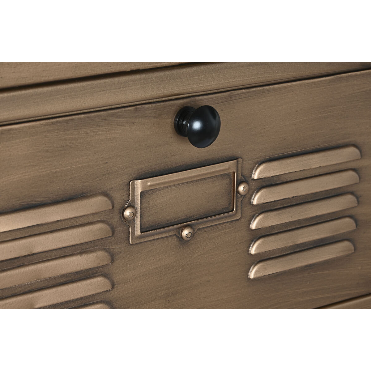 Dulap cu Sertare Home ESPRIT Auriu* Metal Loft 40 x 34 x 139 cm