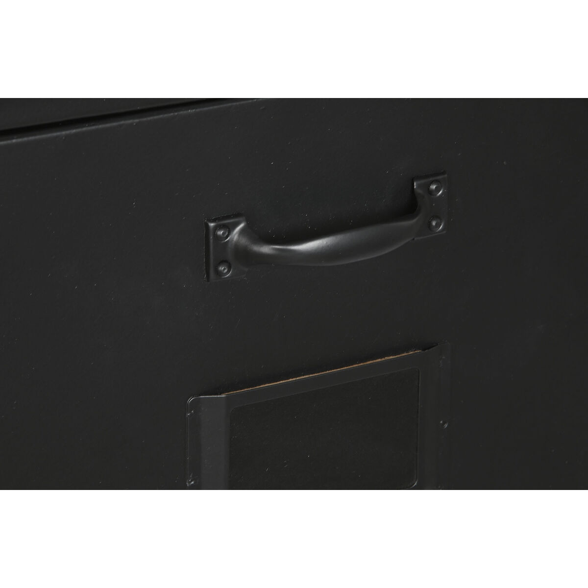 Dulap cu Sertare Home ESPRIT Negru Metal Loft 75 x 45 x 80 cm