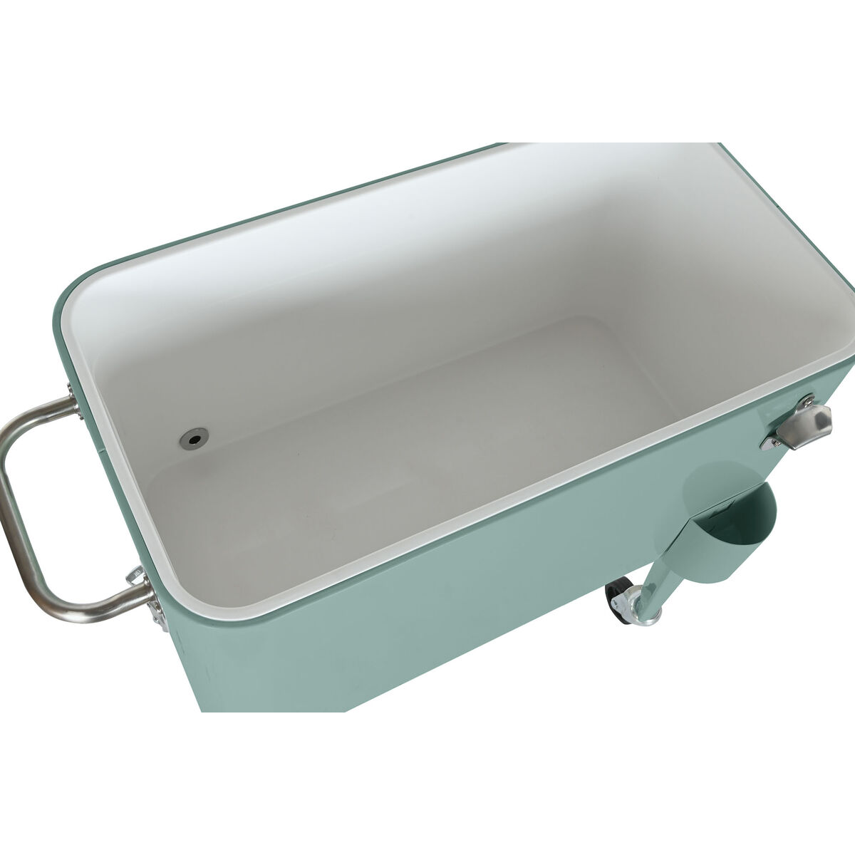 Frigider Portabil Home ESPRIT Verde Oțel polipropilenă 56 L 74 x 43 x 80 cm