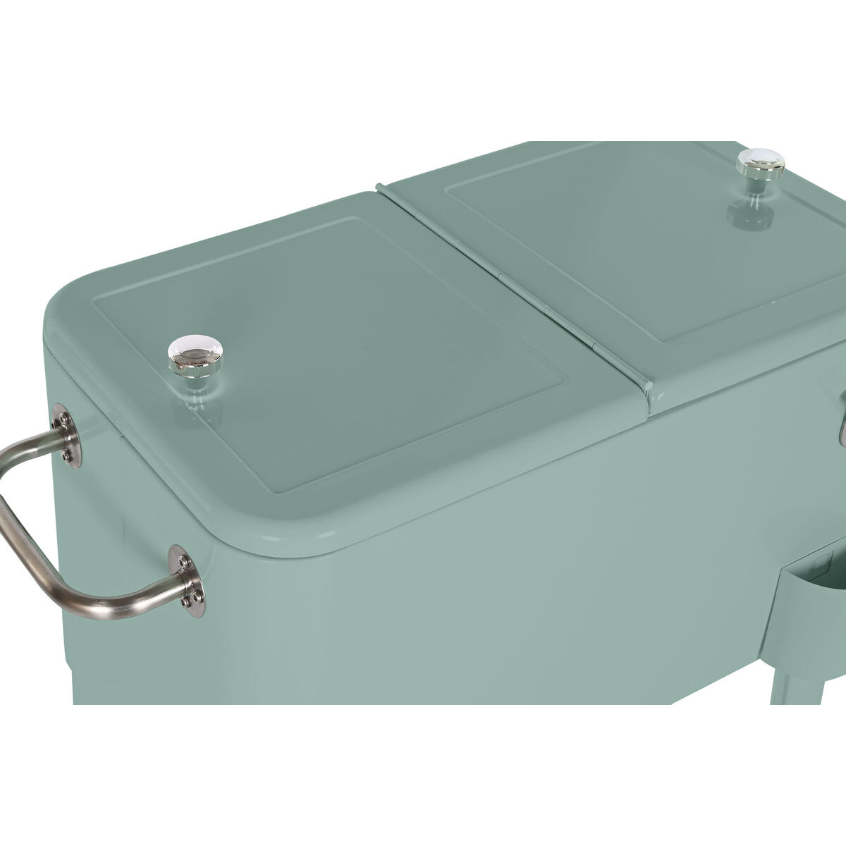 Frigider Portabil Home ESPRIT Verde Oțel polipropilenă 56 L 74 x 43 x 80 cm