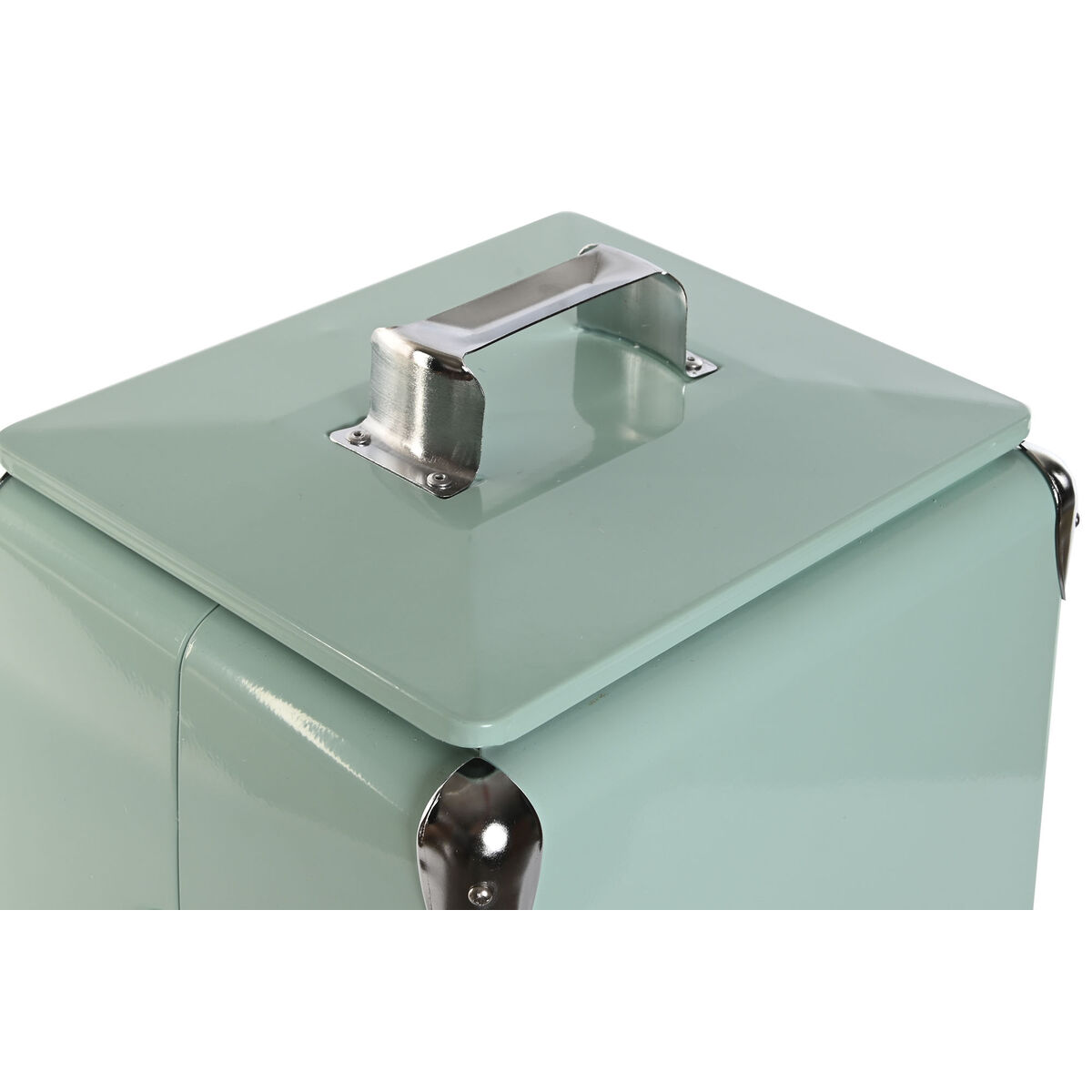 Frigider Portabil Home ESPRIT Verde PVC Metal Oțel polipropilenă 17 L 32 x 24 x 43 cm