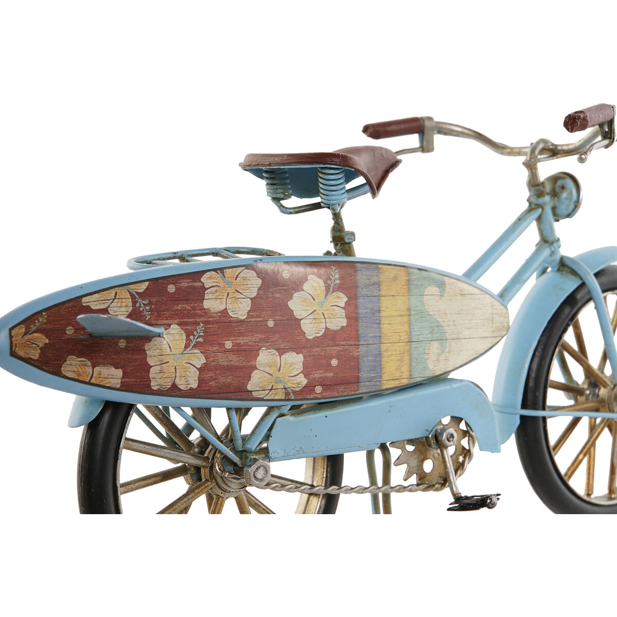 Figură Decorativă Home ESPRIT 27 x 9,5 x 14,5 cm (3 Unități) Bicicletă