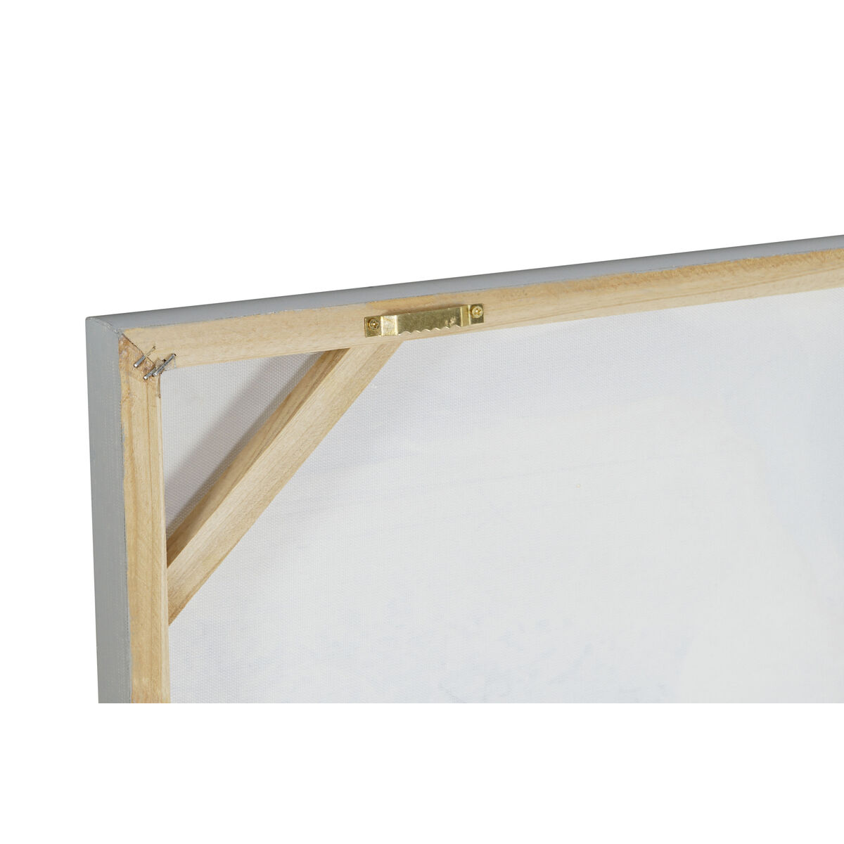Pânză Home ESPRIT Pânză Lemn MDF 80 x 3 x 80 cm
