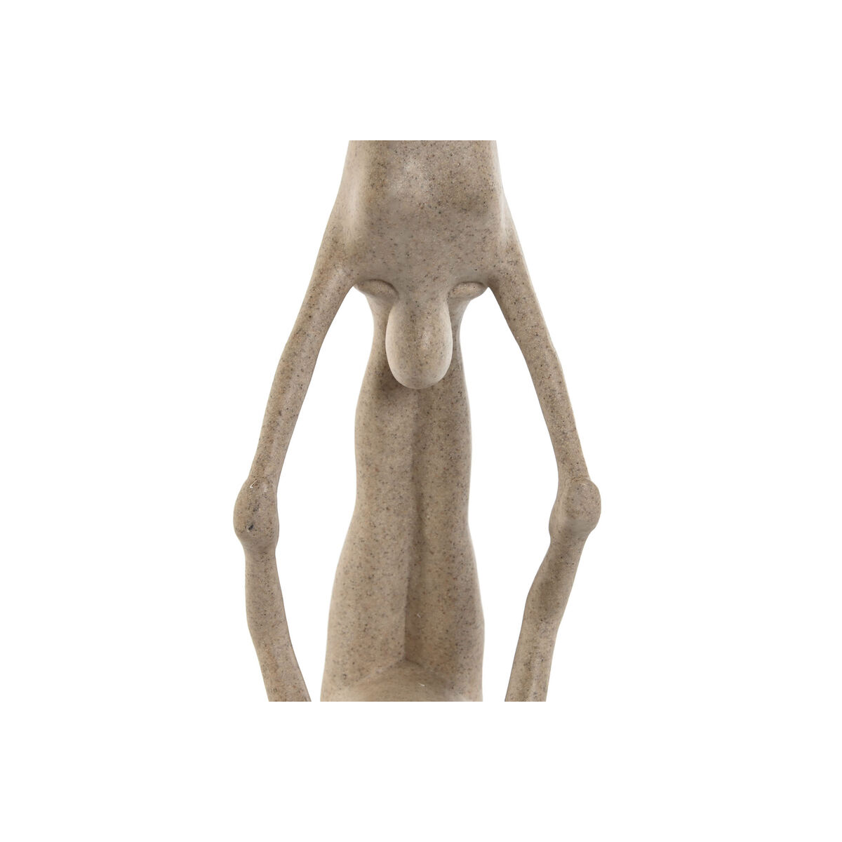 Figură Decorativă Home ESPRIT Bej Yoga 29,5 x 8 x 28 cm