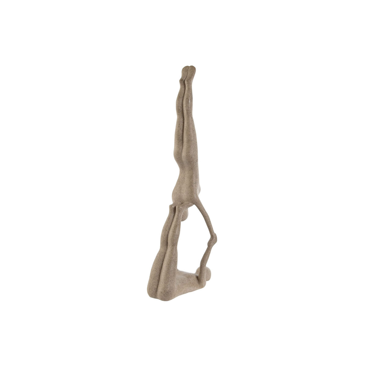 Figură Decorativă Home ESPRIT Bej Yoga 29,5 x 8 x 28 cm