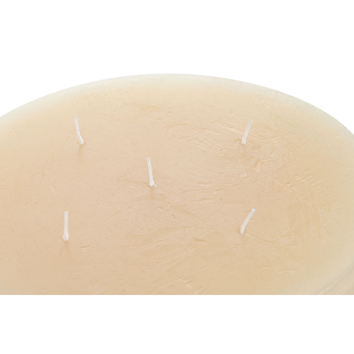 Lumânare Home ESPRIT Crem Natural 25 x 25 x 10 cm