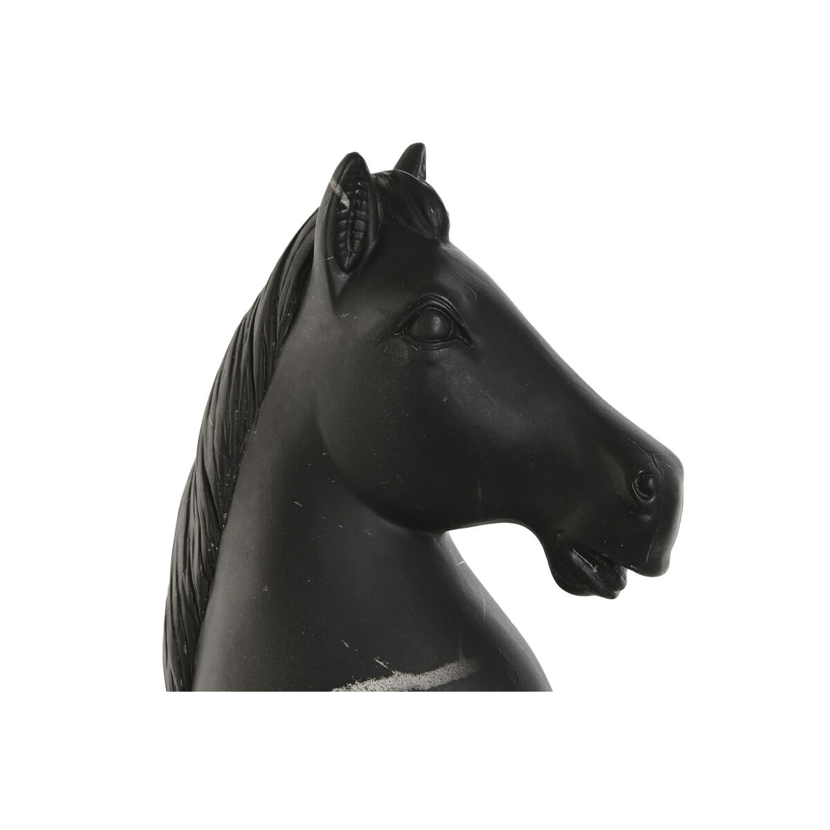 Figură Decorativă Home ESPRIT Negru Cal 13 x 13 x 33 cm