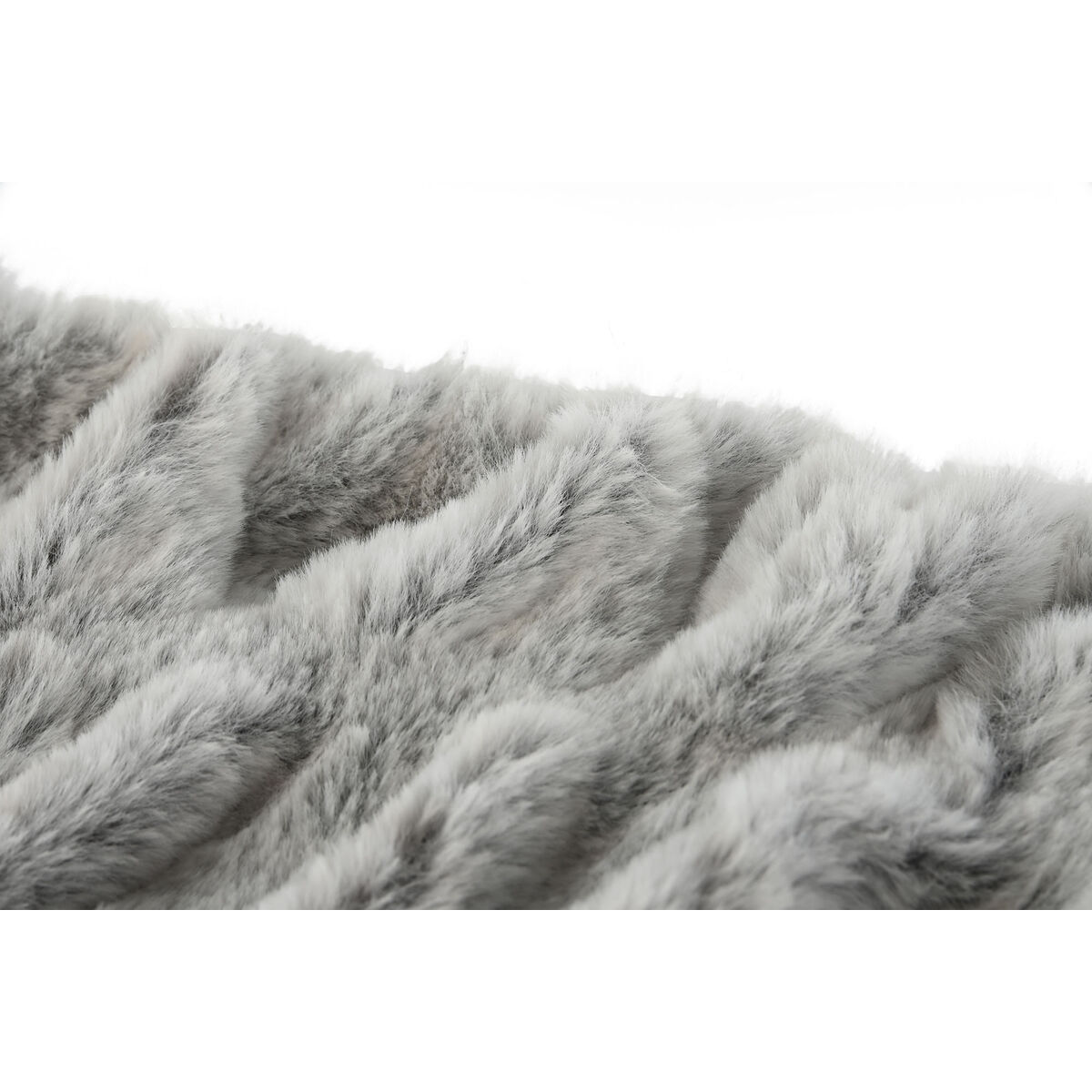 Pătură Home ESPRIT Gri 130 x 170 x 2 cm