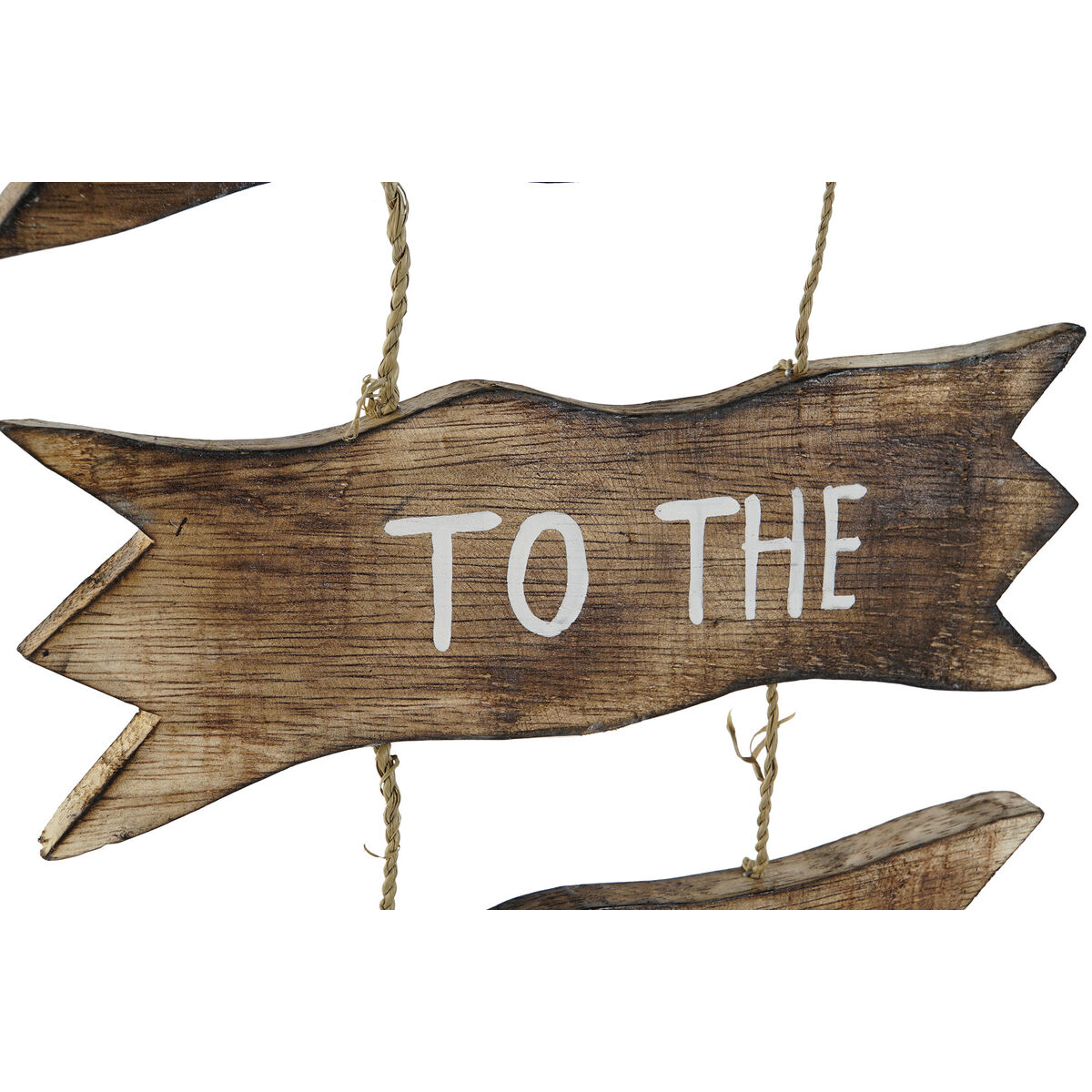 Decorațiune Suspendată Home ESPRIT Albastru Natural 25 x 2 x 74 cm