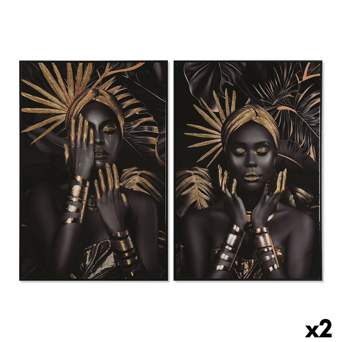 Pânză Home ESPRIT polistiren Pânză 80 x 3,5 x 120 cm