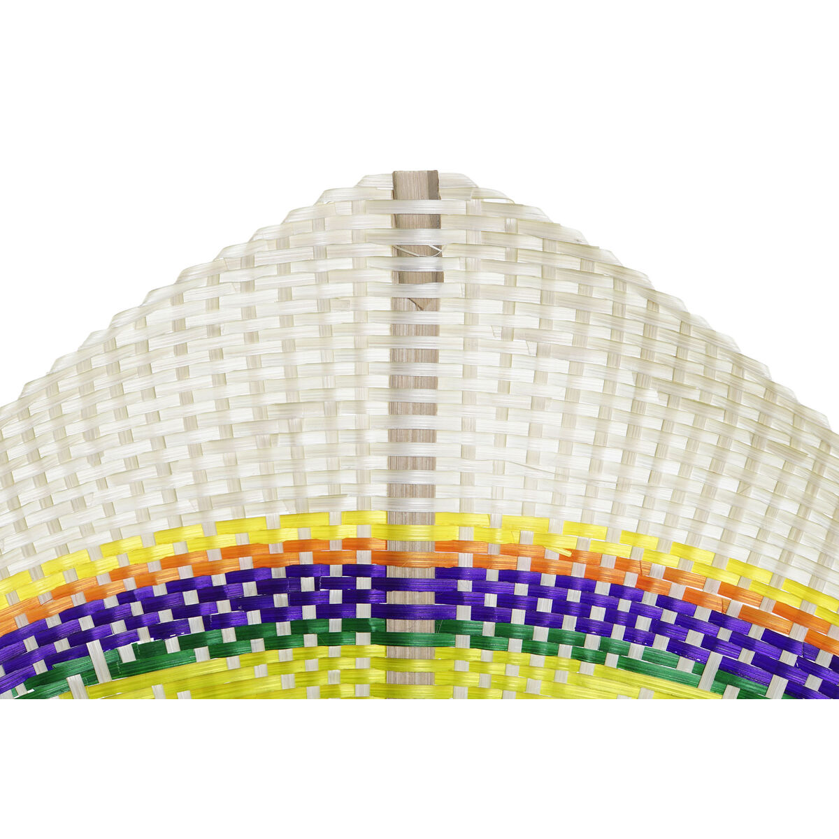 Decorațiune de Perete DKD Home Decor Portocaliu Natural 40 x 0,5 x 32 cm (2 Unități)