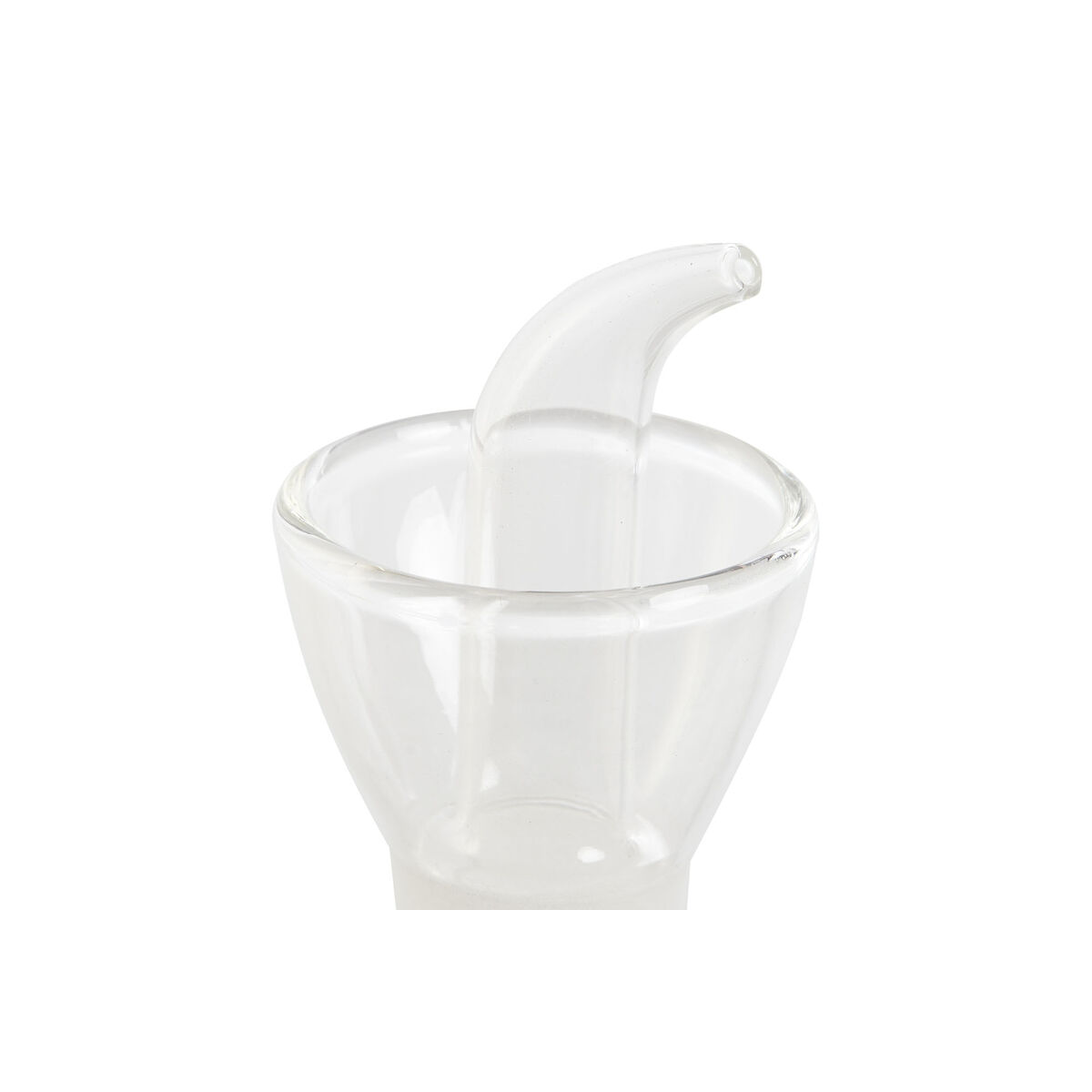 Dispenser pentru Ulei DKD Home Decor Transparent Sticlă borosilicată 500 ml 11,5 x 11,5 x 22 cm