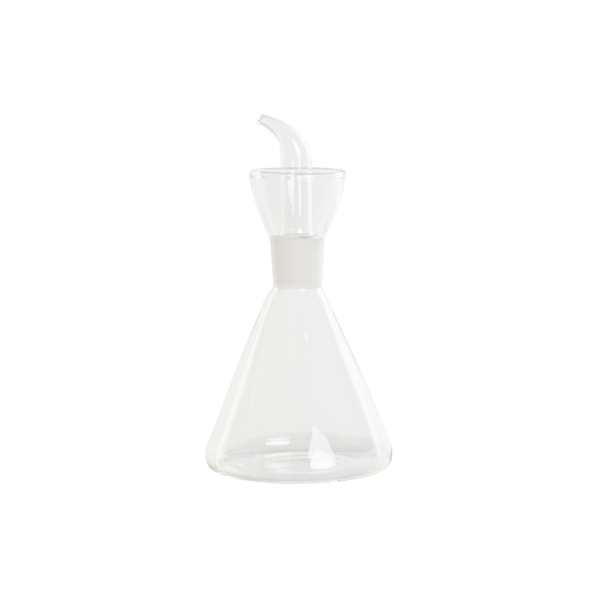 Dispenser pentru Ulei DKD Home Decor Transparent Sticlă borosilicată 500 ml 11,5 x 11,5 x 22 cm
