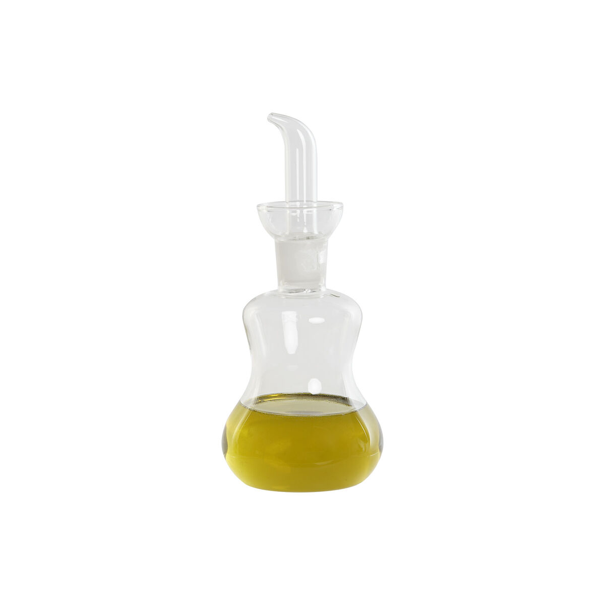 Dispenser pentru Ulei DKD Home Decor Transparent Sticlă borosilicată 530 ml 9,5 x 9,5 x 23 cm