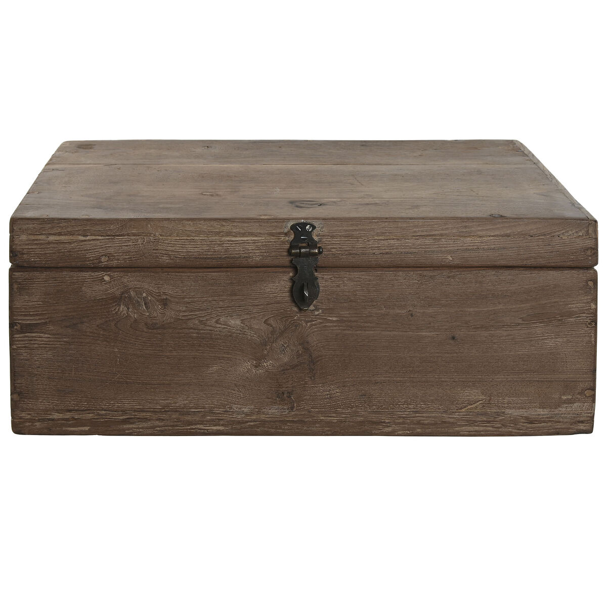 Cufăr Home ESPRIT Maro Negru Natural Lemn 46 x 31 x 31 cm