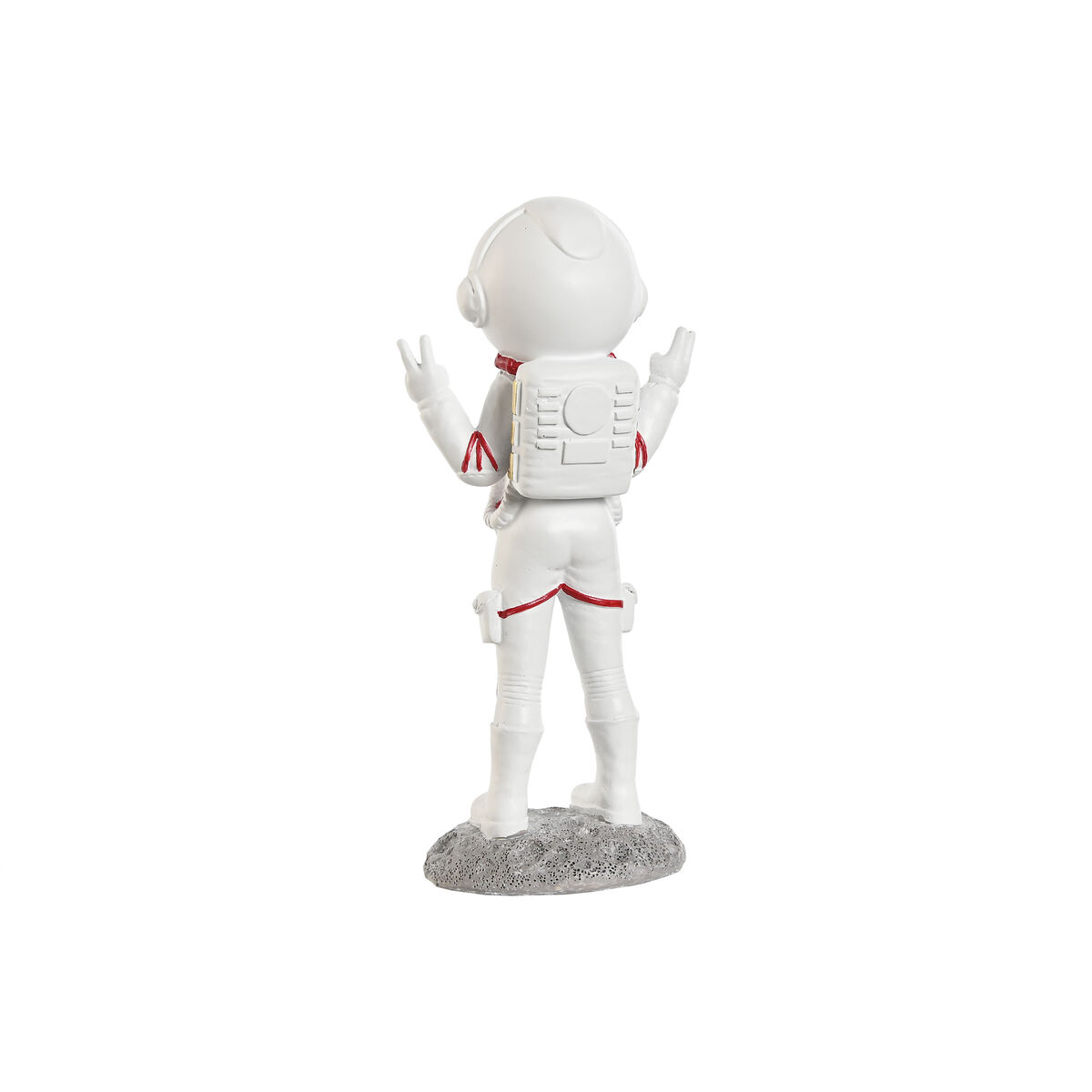 Figură Decorativă Home ESPRIT Albastru Alb Roșu Femeie Astronaut / Astronaută 9 x 7 x 20 cm (2 Unități)