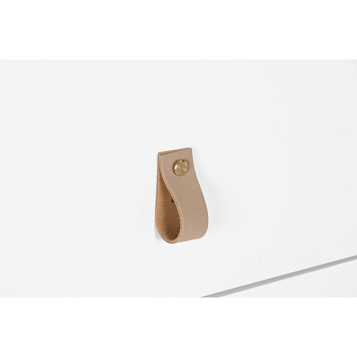 Dulap cu Sertare Home ESPRIT Alb Natural polipropilenă Lemn MDF 80 x 40 x 117 cm