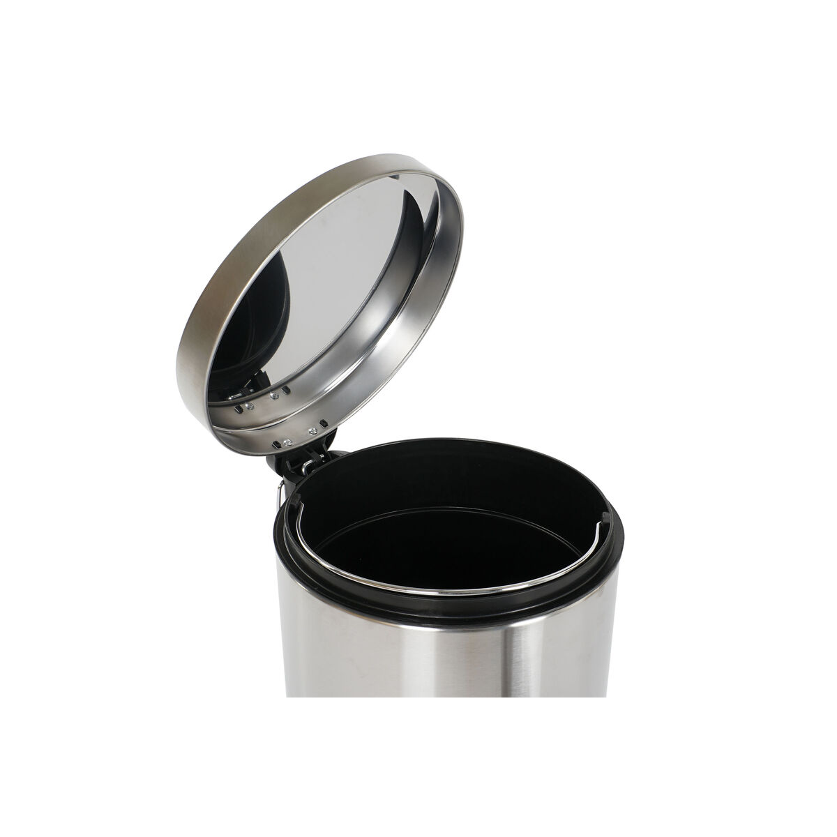 Coș de gunoi pentru hârtie cu pedală Home ESPRIT Argintiu Oțel inoxidabil polipropilenă 12 L