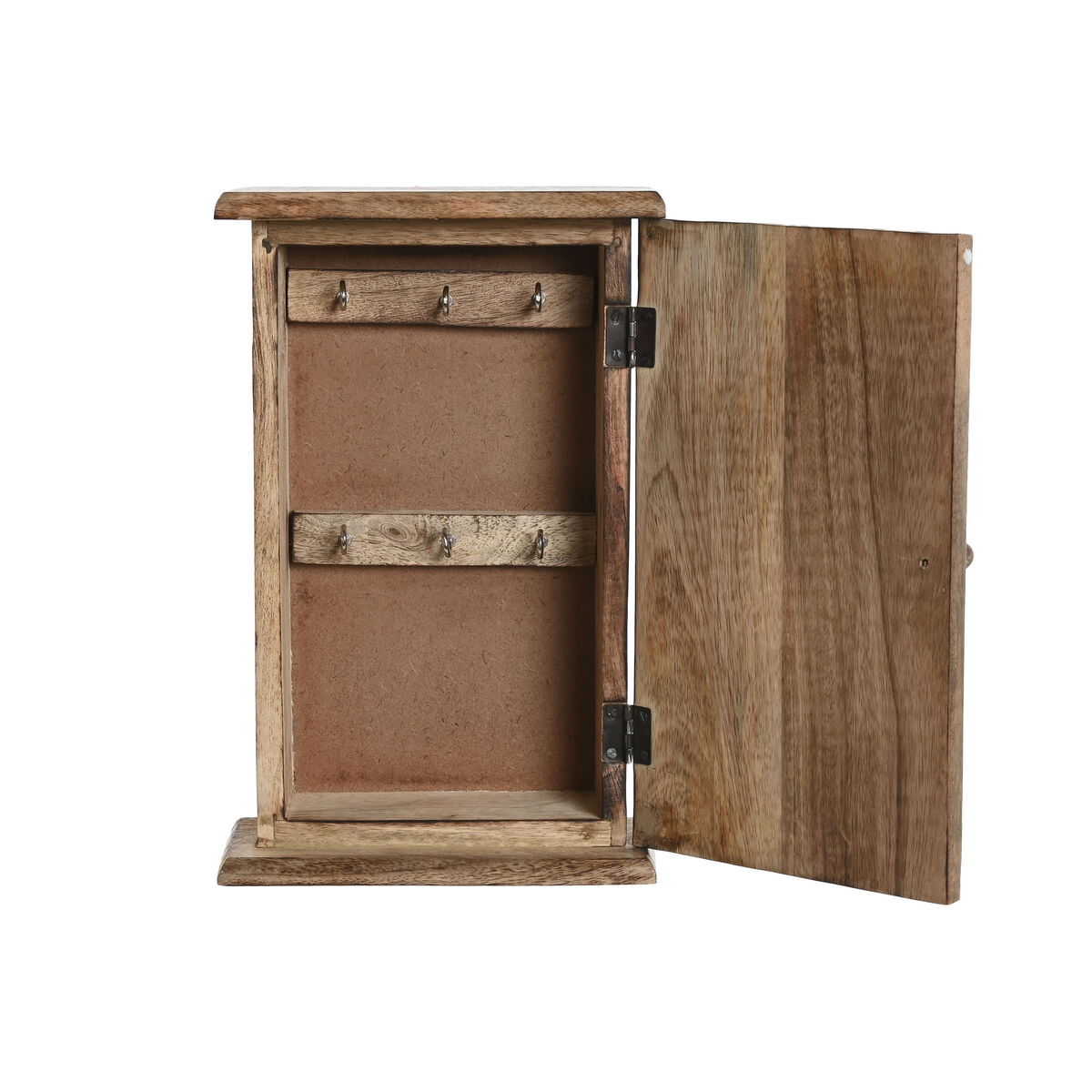 Dulap de chei Home ESPRIT Alb Natural 18 x 7,5 x 28 cm