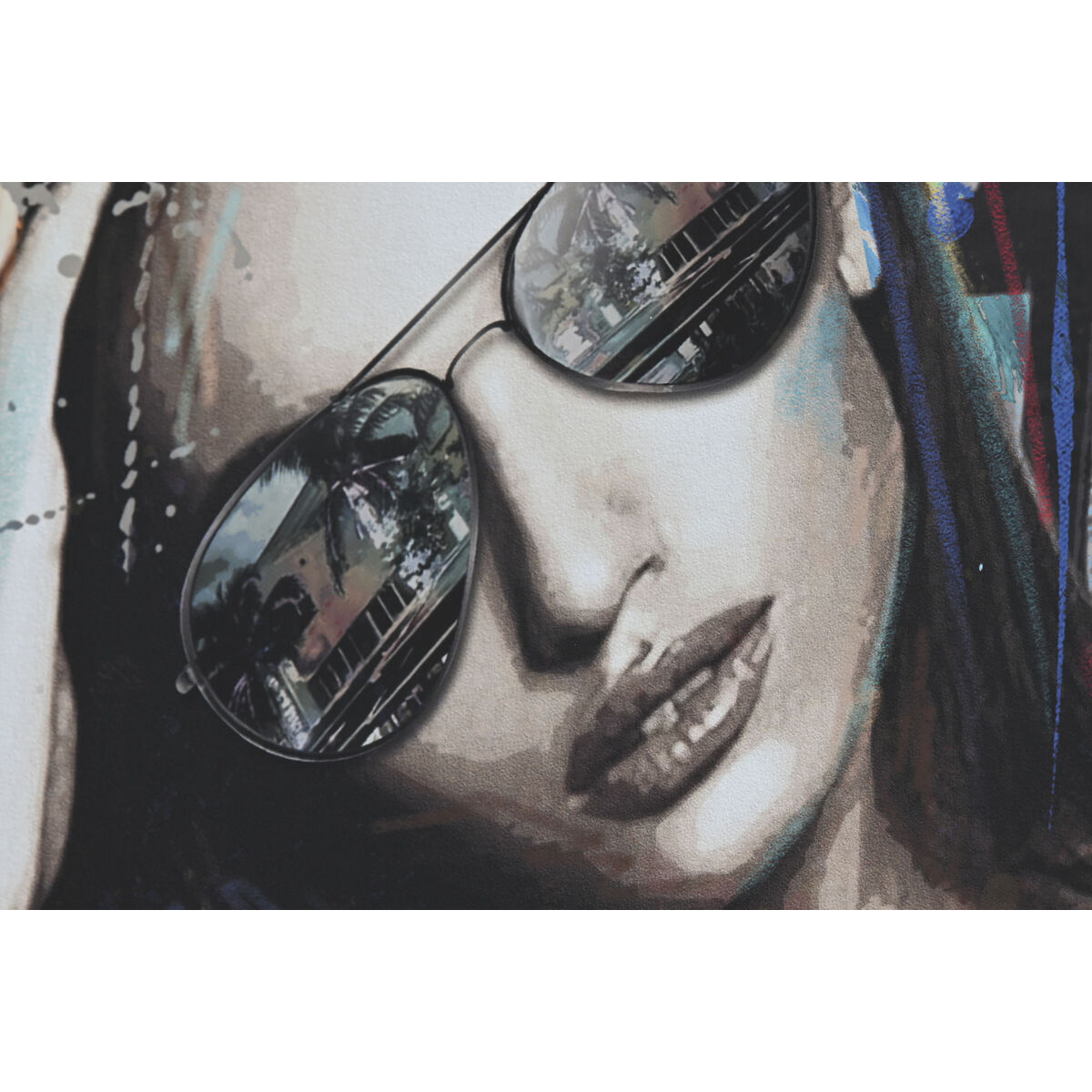 Pânză Home ESPRIT polistiren Pânză 80 x 3,5 x 120 cm