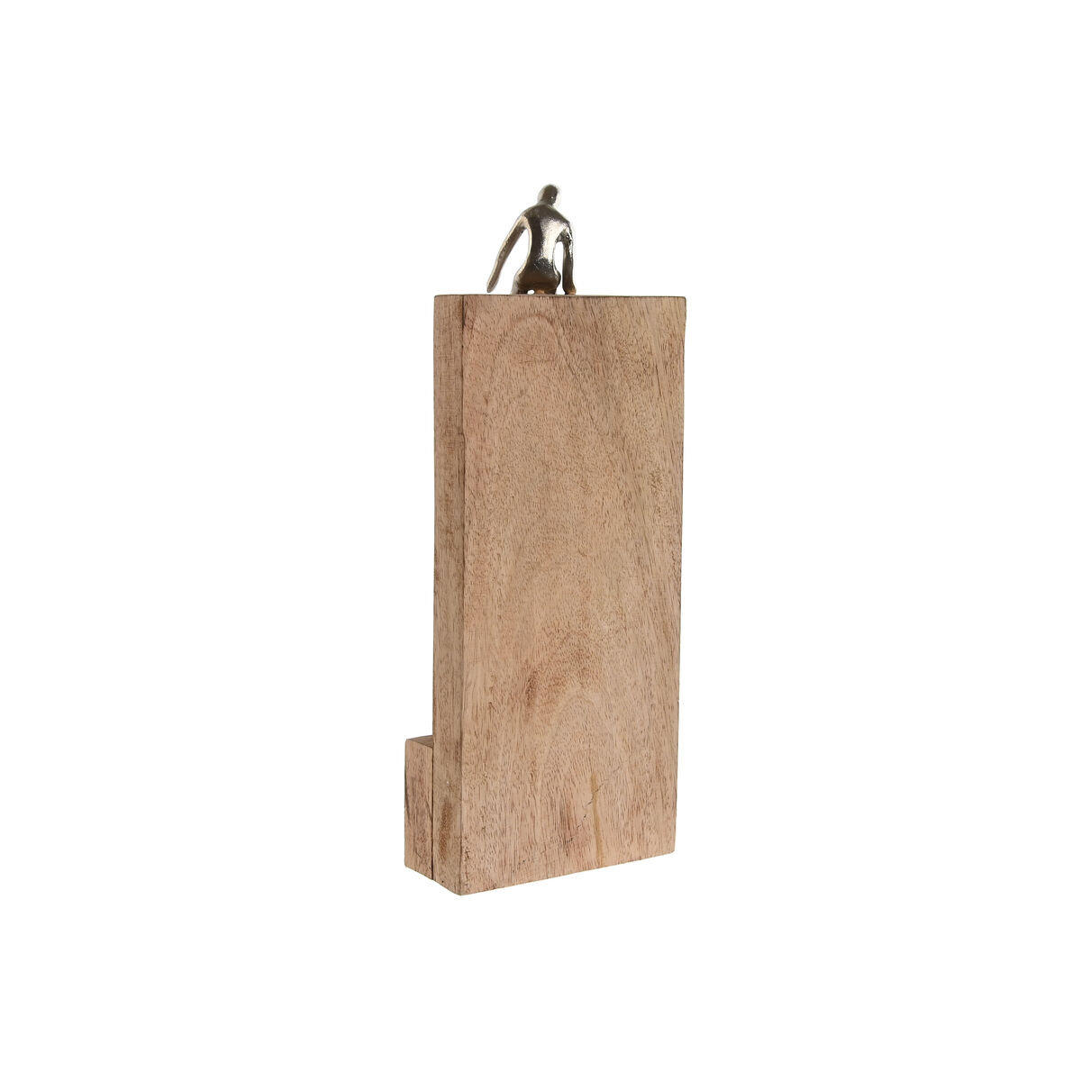 Figură Decorativă Home ESPRIT Maro Argintiu Natural 15 x 10 x 39 cm