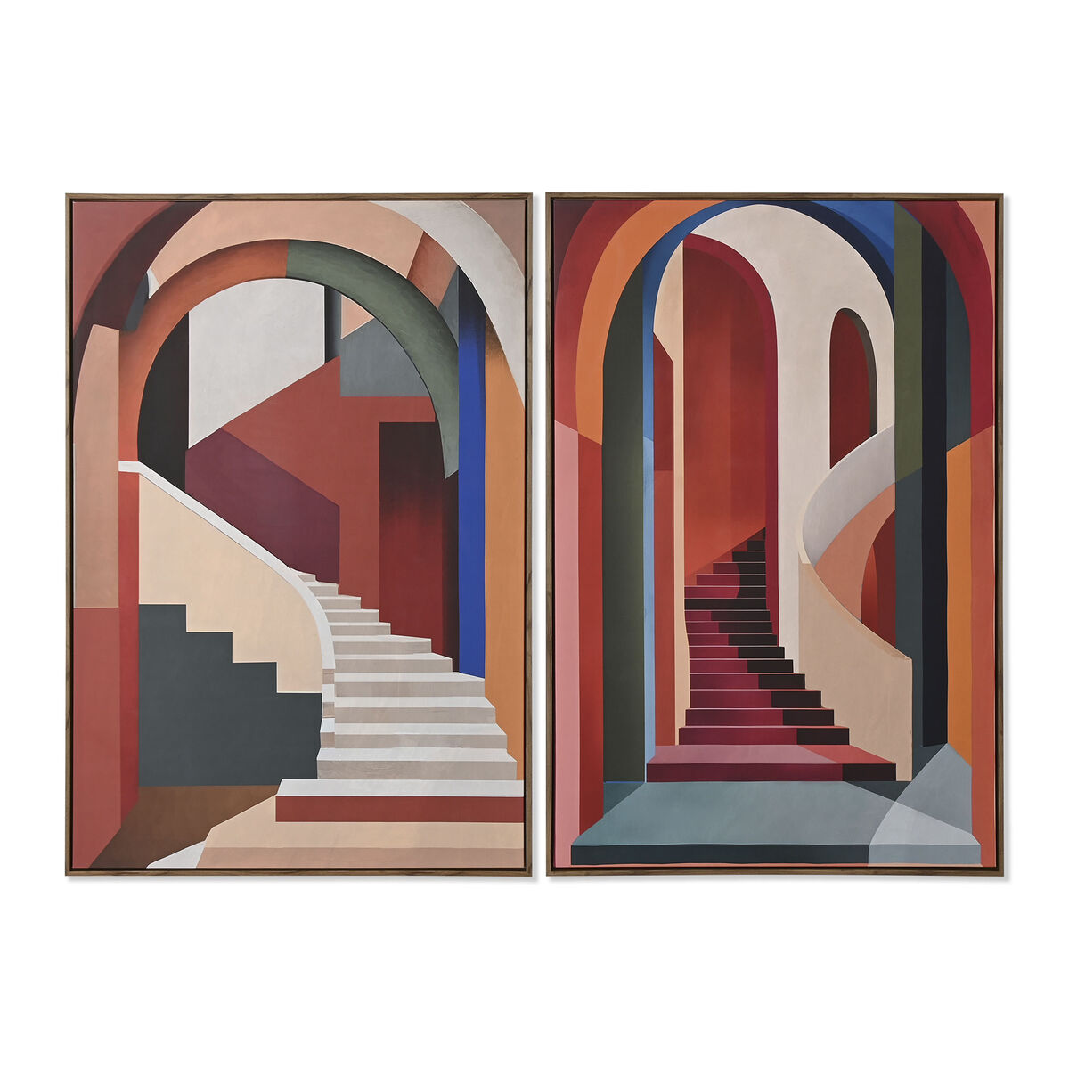 Pânză Home ESPRIT polistiren Pânză 80 x 4,5 x 120 cm