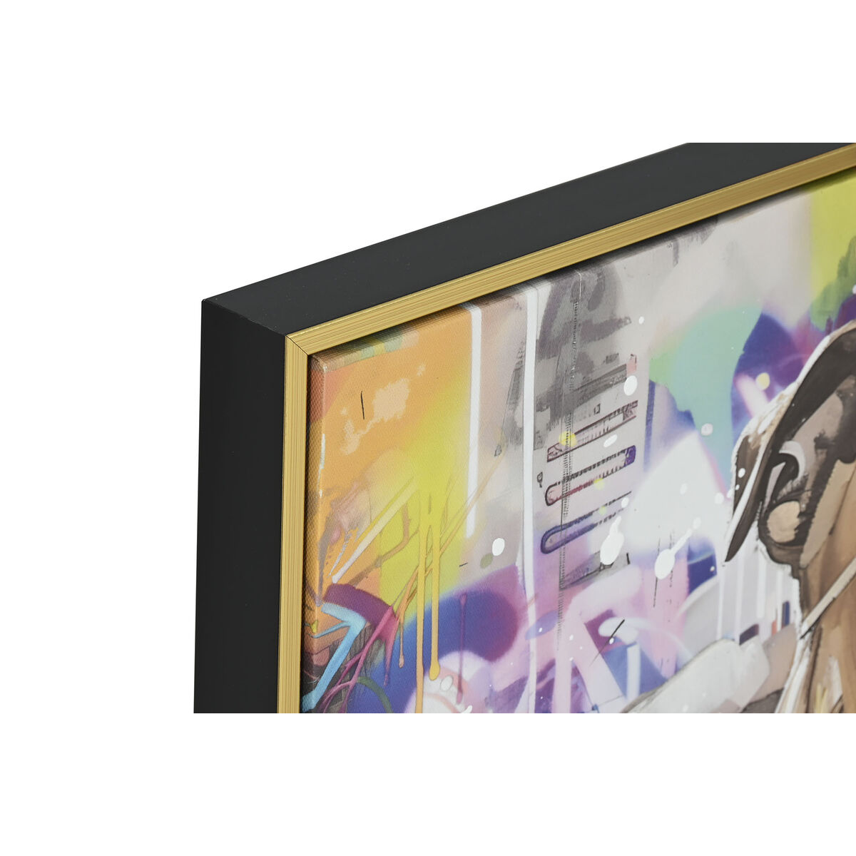 Pânză Home ESPRIT polistiren Pânză 82,5 x 3,5 x 82,5 cm