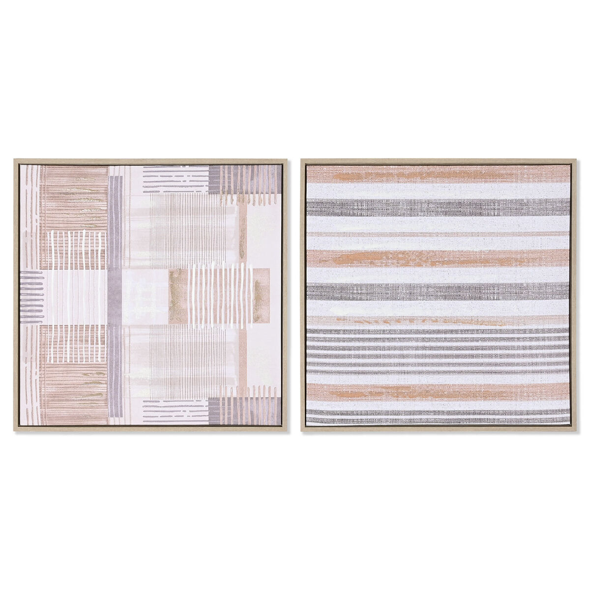 Pânză Home ESPRIT polistiren Pânză 52,5 x 2,8 x 52,5 cm