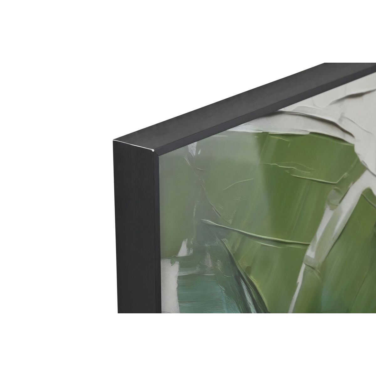 Pânză Home ESPRIT Verde Palmieri Tropical 80 x 3,5 x 120 cm (2 Unități)