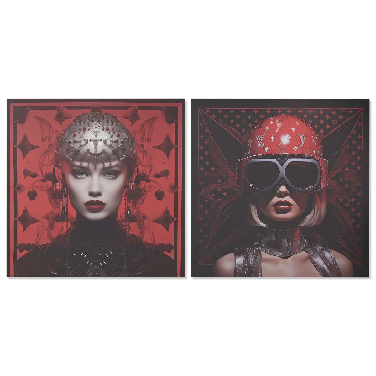 Pânză Home ESPRIT Pânză 120 x 3 x 120 cm