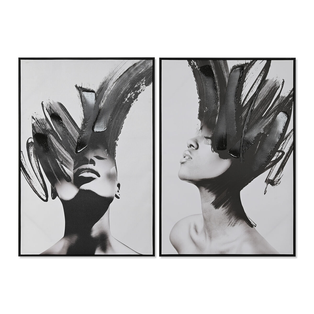 Pânză Home ESPRIT polistiren Pânză 83 x 4 x 123 cm