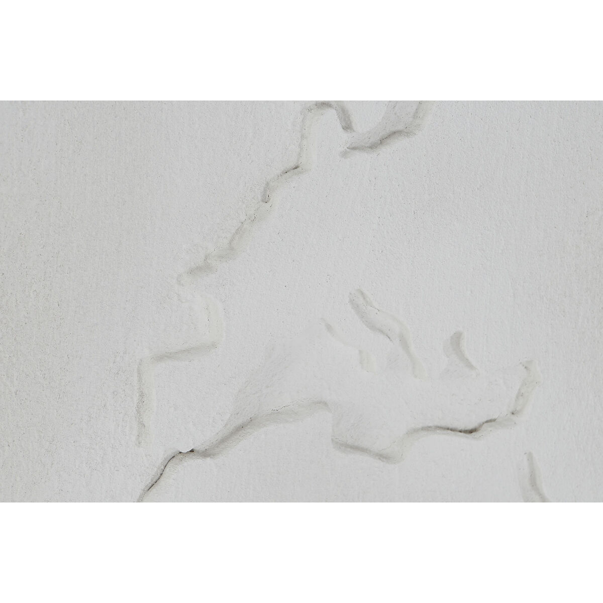 Decorațiune de Perete Home ESPRIT Alb Modern Harta Lumii 180 x 4 x 120 cm (3 Piese)