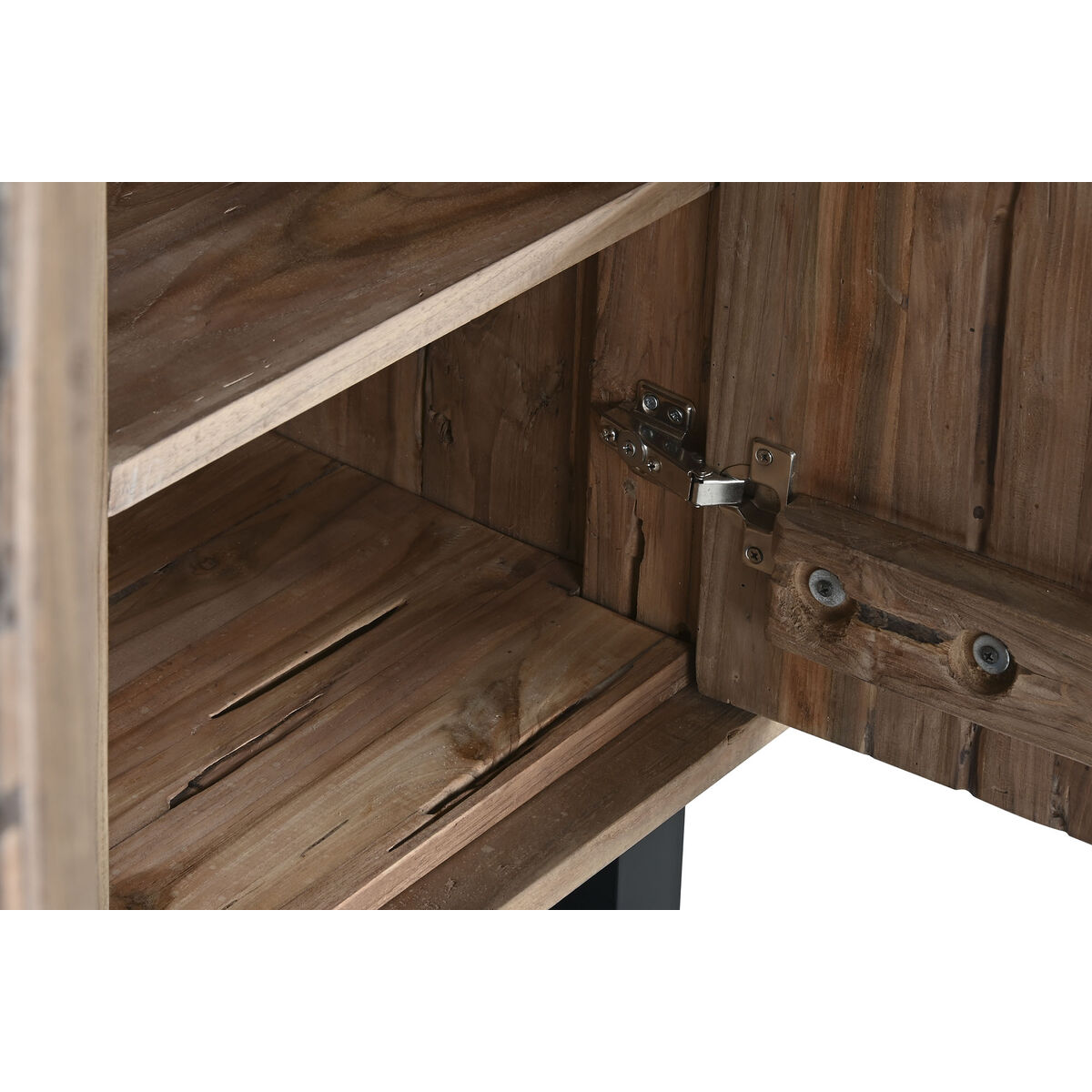 Dulap Home ESPRIT lemn de tec Fibră de cocos 85 X 40 X 185 cm