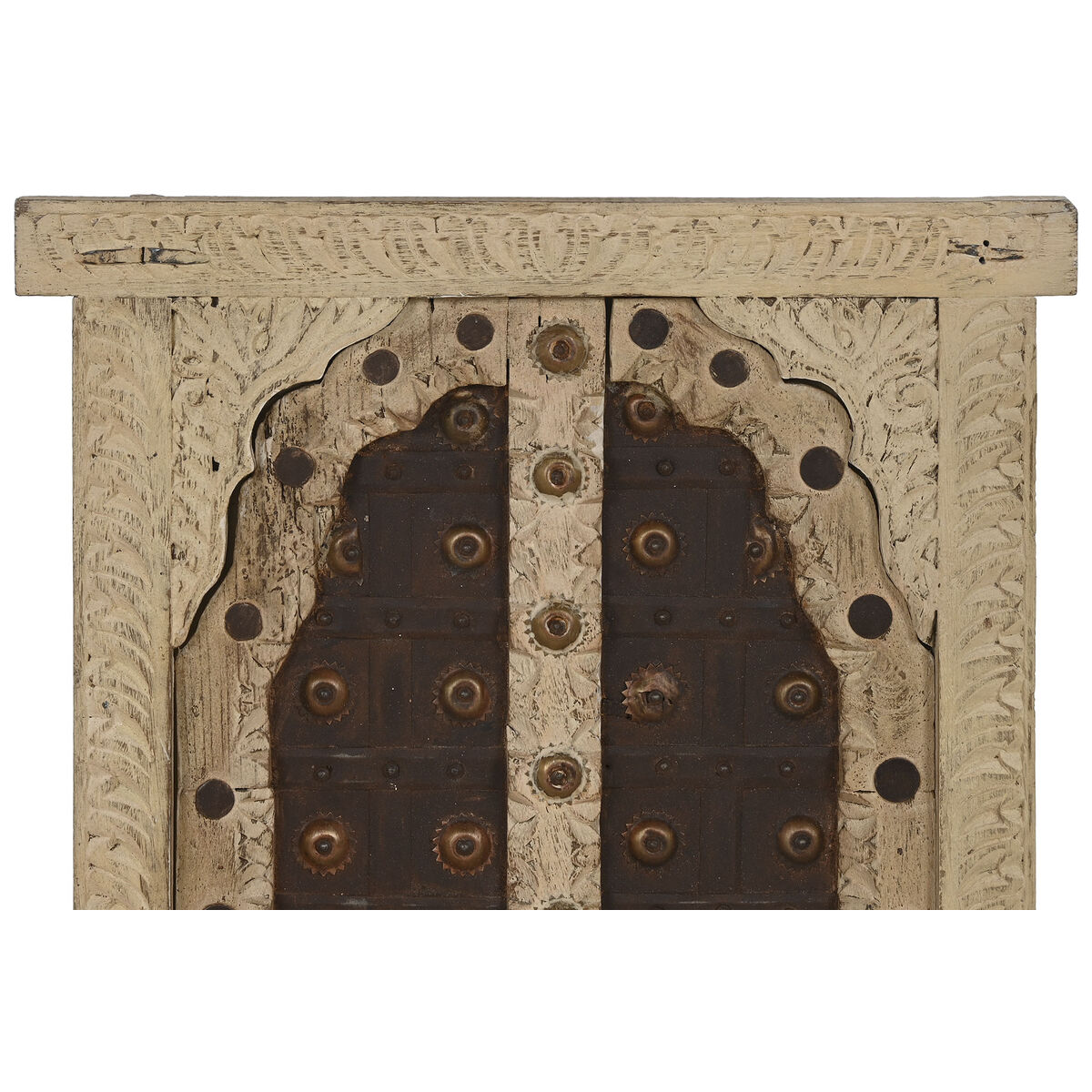 Decorațiune de Perete Home ESPRIT Bej Natural Fereastră 45 X 5 X 51 cm