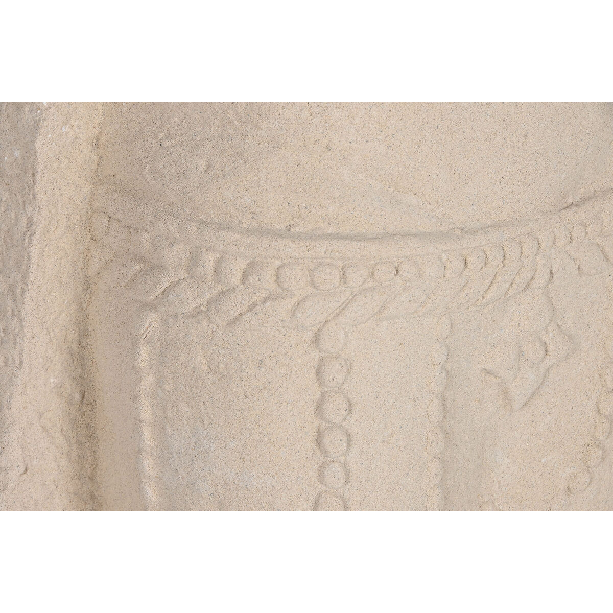 Figură Decorativă Home ESPRIT Alb Negru Buda 40 x 27 x 148 cm