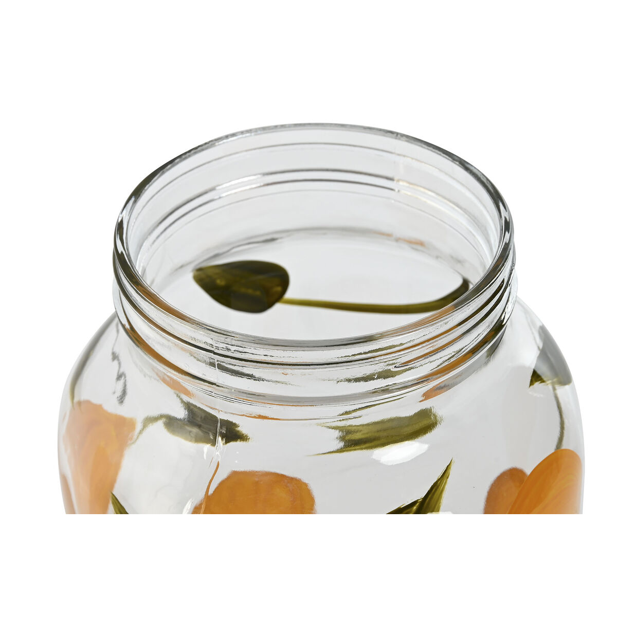 Dispenser de Apă Home ESPRIT Galben Metal Silicon Geam ABS 18 x 24 x 30,5 cm