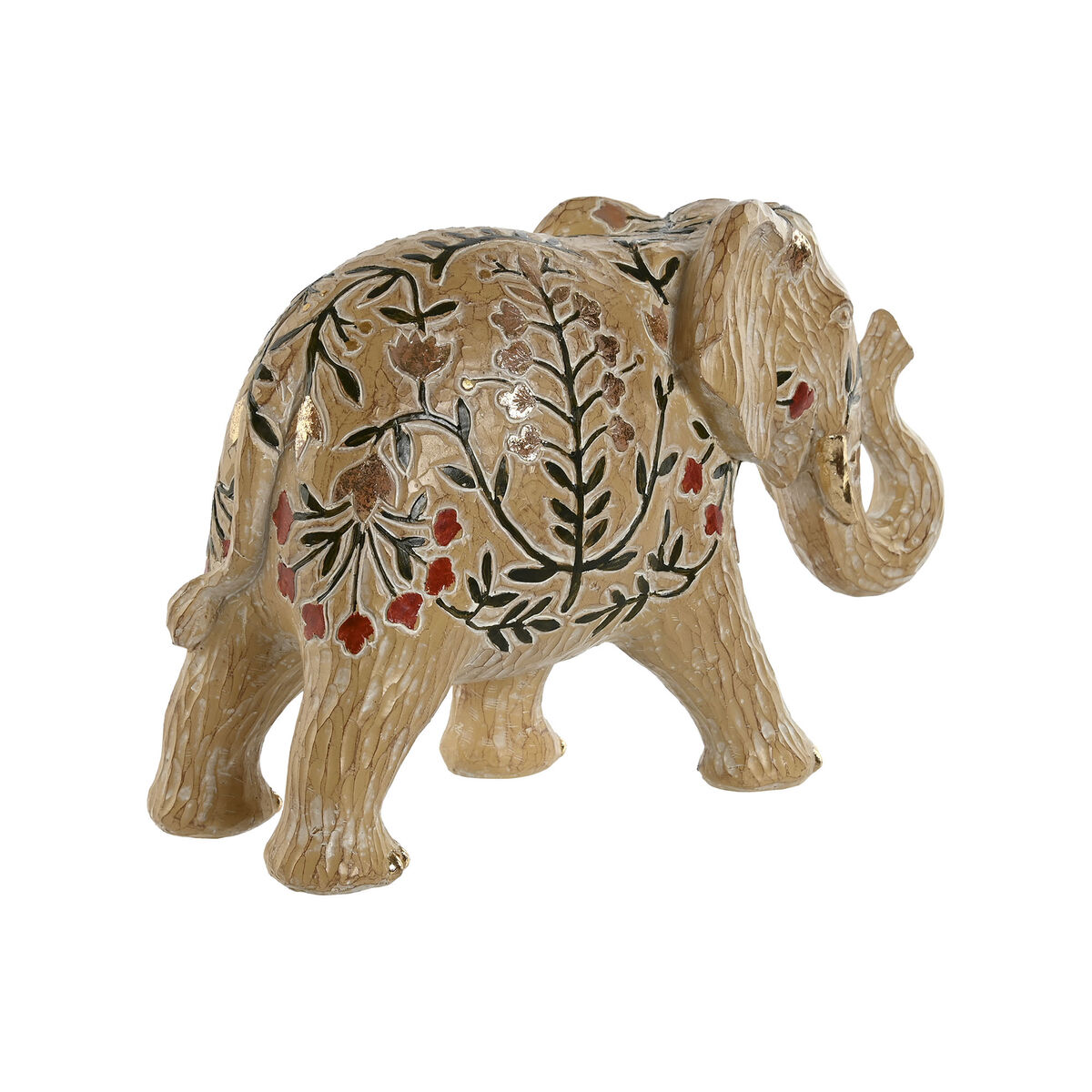 Figură Decorativă Home ESPRIT Multicolor Elefant 32,5 x 12,5 x 21 cm