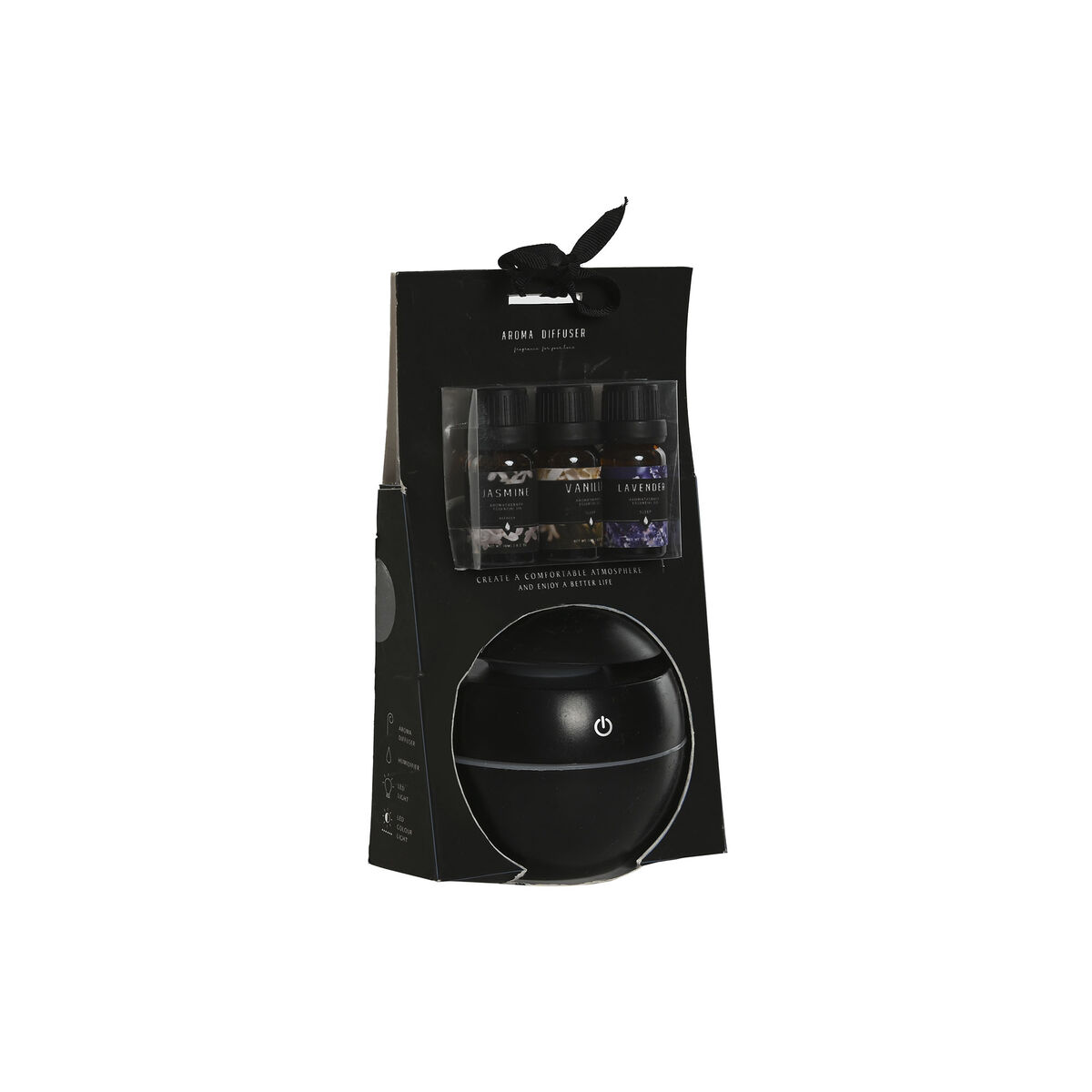 Difuzor de Uleiuri Esențiale Home ESPRIT 10 ml (4 Piese)