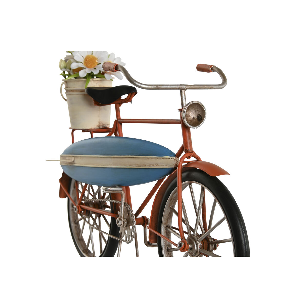 Figură Decorativă Home ESPRIT Albastru Verde Portocaliu 31 x 8,5 x 19 cm (3 Unități)